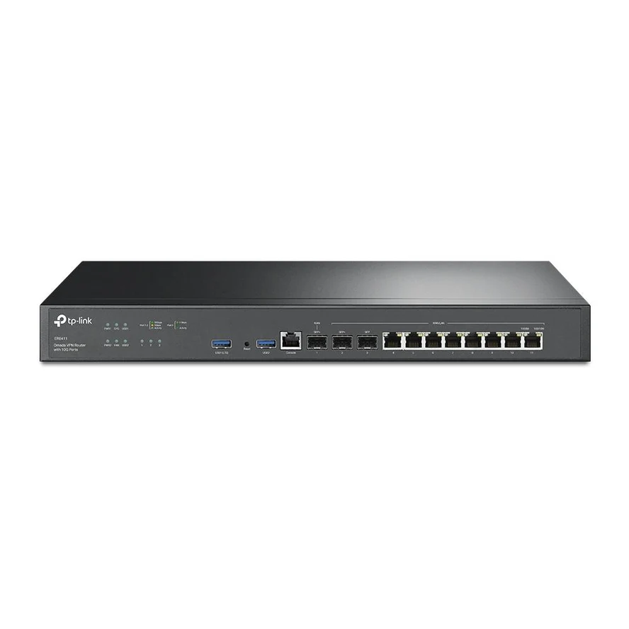 TP-Link ER8411 – VPN-маршрутизатор Omada с портами 10 Гбит/с